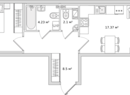 Продажа однокомнатной квартиры в новостройке - ул. Белоостровская, д. 10, корпус 3 