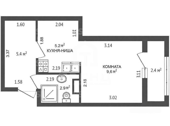 Продажа однокомнатной квартиры - Полюстровский проспект, д.75 