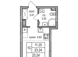 Продажа квартиры студии в новостройке - Толубеевский проезд, д. 34, корп. 2 