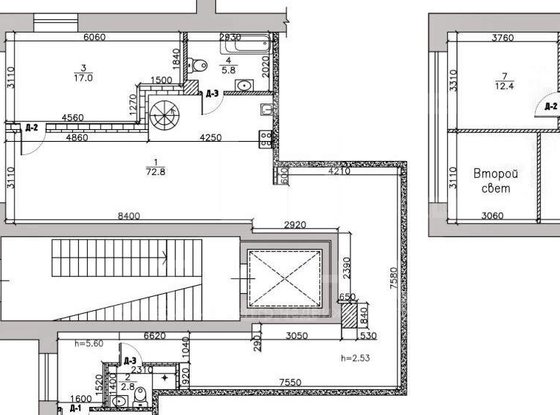 Продажа трехкомнатной квартиры - Большая Озёрная улица, д.77 