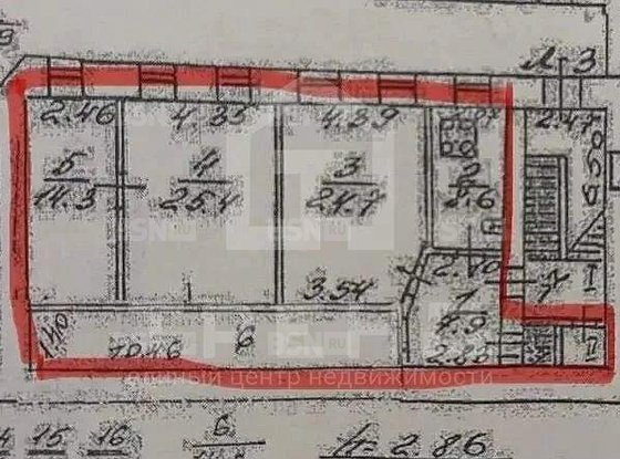 Продажа трехкомнатной квартиры - Канала Грибоедова набережная, д.92 