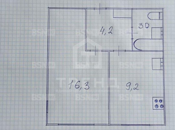 Продажа однокомнатной квартиры - Будапештская улица, д.23, корп.2 