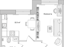 Продажа однокомнатной квартиры в новостройке - ул. Русановская, 18к1 