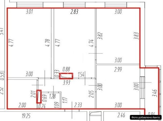 Продажа трехкомнатной квартиры - Мурино, Шувалова улица, д.48 