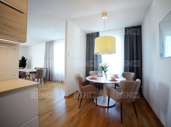 Аренда трехкомнатной квартиры - Реки Смоленки набережная, д.35, корп.1 литера А 