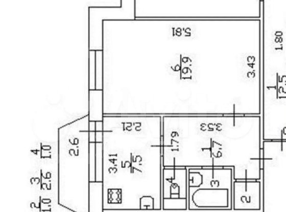 Продажа однокомнатной квартиры - Школьная улица, д.110, корп.1 