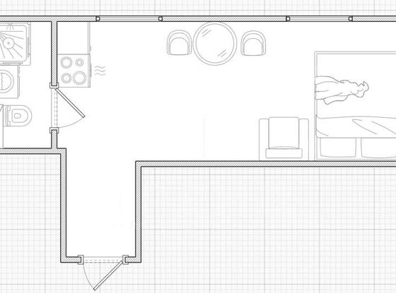 Продажа однокомнатной квартиры - Сердобольская улица, д.7 