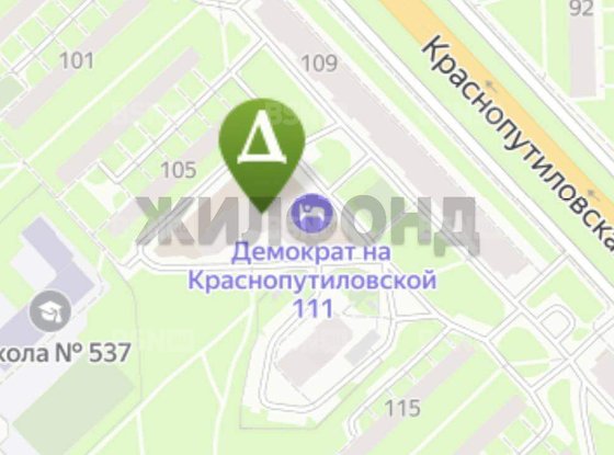Продажа трехкомнатной квартиры - Краснопутиловская улица, д.111 