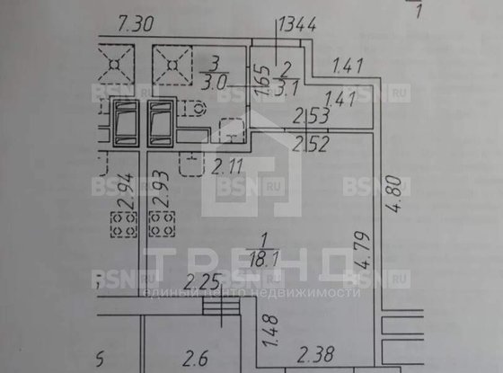 Продажа однокомнатной квартиры - Тосина улица, д.6 