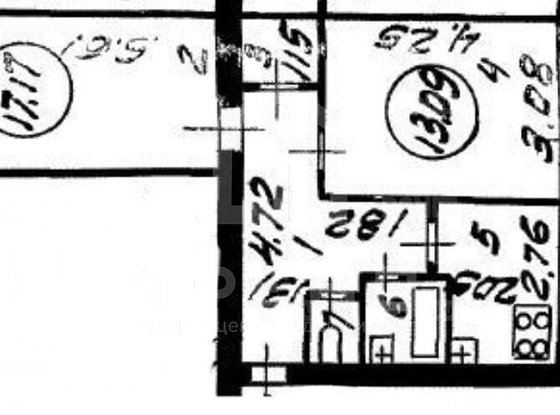 Продажа двухкомнатной квартиры - Вавиловых улица, д.11, корп.6 