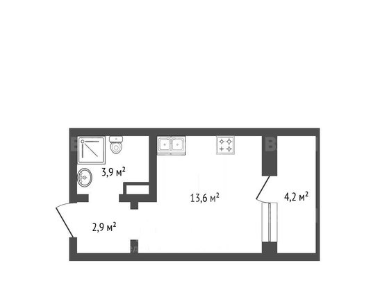 Продажа однокомнатной квартиры - Среднерогатская улица, д.11, корп.2 