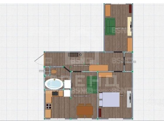Продажа двухкомнатной квартиры - Карташихина улица, д.19 