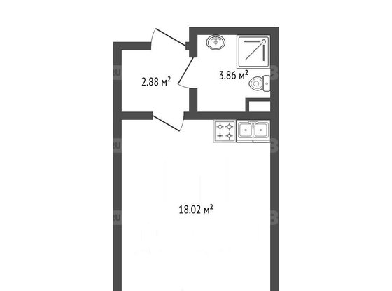 Продажа однокомнатной квартиры - Торфяная дорога, д.15, корп.3 