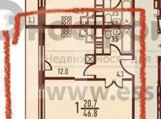 Продажа двухкомнатной квартиры - Мурино, Петровский бульвар, д.5 