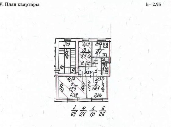 Продажа трехкомнатной квартиры - Малый П.С. проспект, д.64/13 