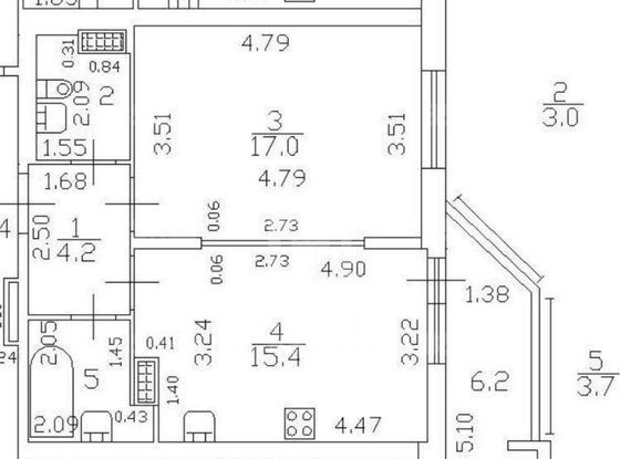 Продажа однокомнатной квартиры - Героев проспект, д.32, стр1 