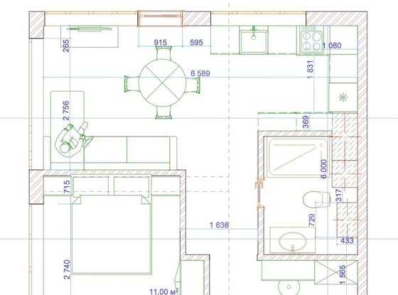 Продажа двухкомнатной квартиры - Челюскина улица, д.8, стр1 