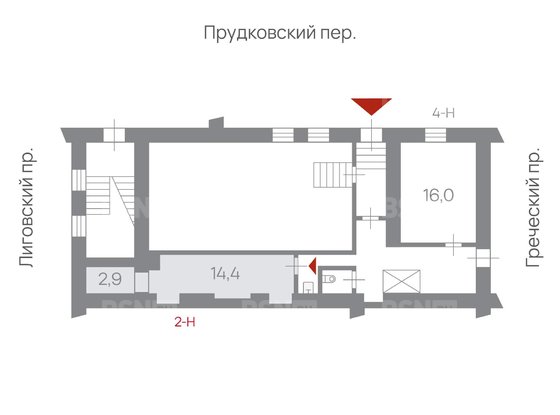 Продажа офиса - 5-я Советская улица, д.4, литера А 