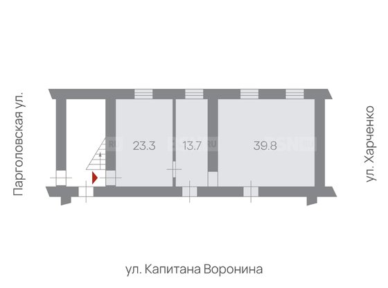 Продажа офиса - Капитана Воронина улица, д.8, литера А 