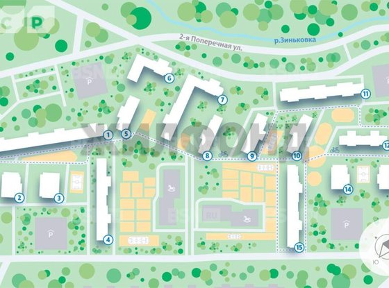 Продажа однокомнатной квартиры - поселок Ковалево, Поперечная улица, д.1, корп.3 