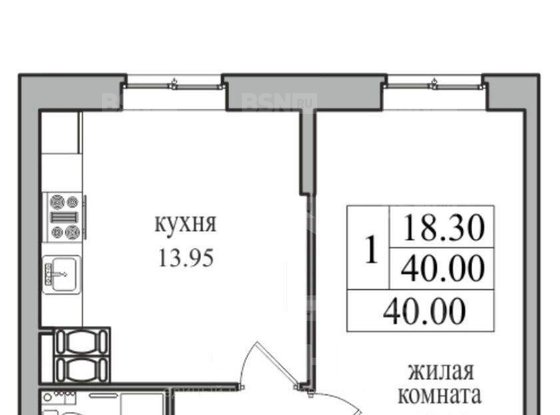 Продажа однокомнатной квартиры - поселок Парголово, Шишкина улица, д.293 