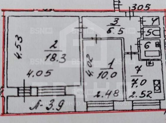 Продажа двухкомнатной квартиры - Наставников проспект, д.5, корп.3 