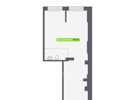 Продажа торгового помещения - городской поселок Янино-1, Мельничный переулок, д.1, корп.3 