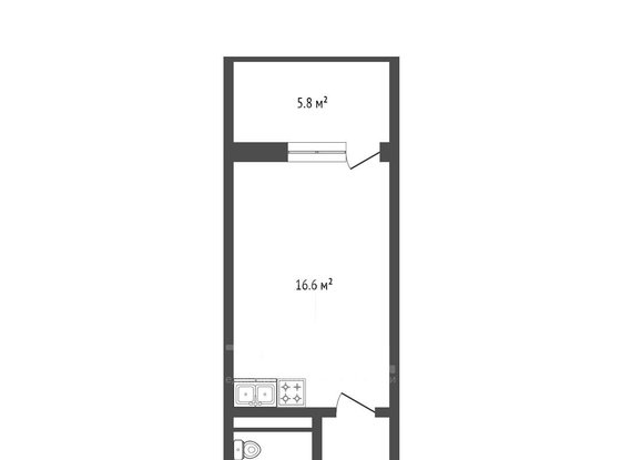 Продажа однокомнатной квартиры - Кудрово, Европейский проспект, д.8 