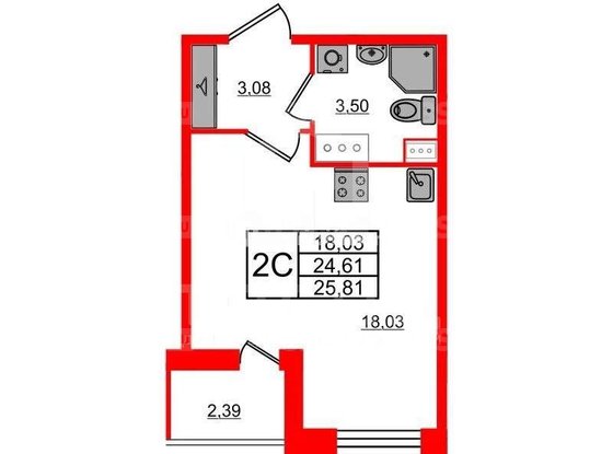 Продажа однокомнатной квартиры - Парашютная улица, д.71, корп.2 