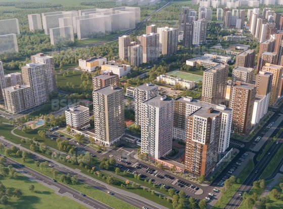 Продажа однокомнатной квартиры в новостройке - деревня Новосаратовка, Первых ул, д.1 