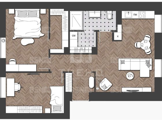 Продажа трехкомнатной квартиры - Каховского переулок, д.3 