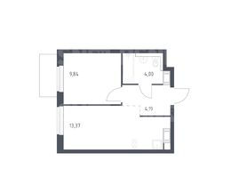 Продажа однокомнатной квартиры в новостройке - жилой комплекс Квартал Торики, к1.1 