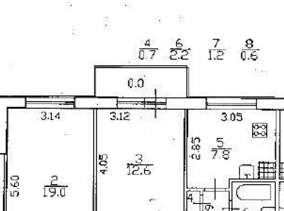 Продажа двухкомнатной квартиры - Ушинского улица, д.31 