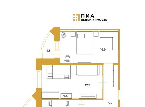Продажа двухкомнатной квартиры - Ворошилова улица, д.27, корп.2 