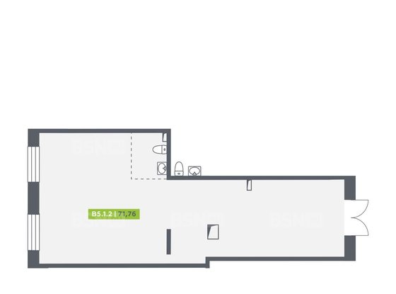 Продажа торгового помещения - деревня Новосергиевка, ЖК Аквилон Река Парк, д.1 