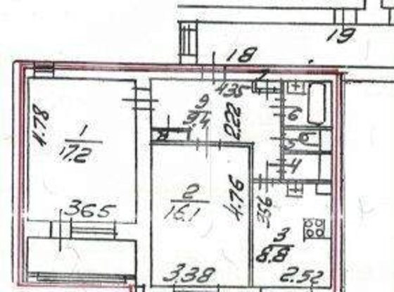 Продажа двухкомнатной квартиры - Асафьева улица, д.8 