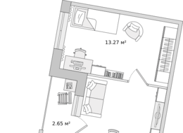 Продажа двухкомнатной квартиры в новостройке - Ленинградская область, д. Новосаратовка, улица Романтиков, дом 1, корпус 5 