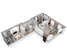 Продажа трехкомнатной квартиры в новостройке - ул. Заречная, д. 52, корп. 2 