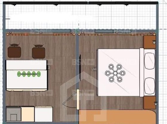 Продажа однокомнатной квартиры - Маршала Блюхера проспект, д.9, корп.1 