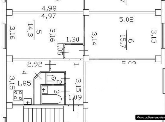Продажа двухкомнатной квартиры - Большевиков проспект, д.57, корп.1 