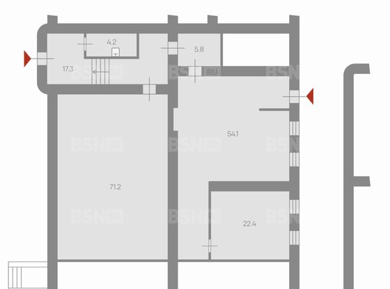 Продажа офиса - Зверинская улица, д.42, литера А 