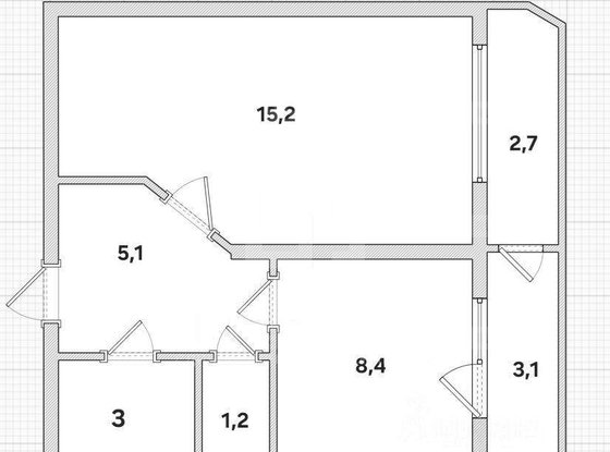 Продажа однокомнатной квартиры - Богатырский проспект, д.55, корп.1 