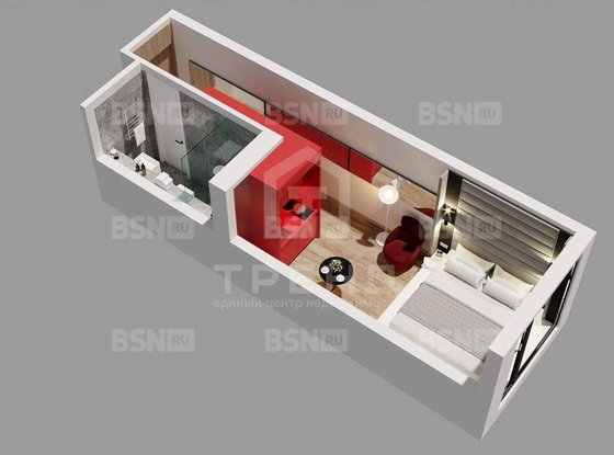 Продажа однокомнатной квартиры - Салова улица, д.61 