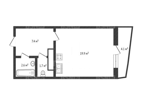 Продажа однокомнатной квартиры - Планерная улица, д.63, корп.1 