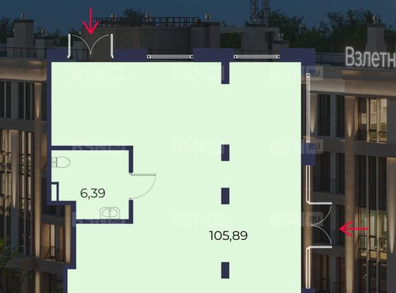 Продажа универсального помещения - Всеволожск, Взлетная улица, д.16 