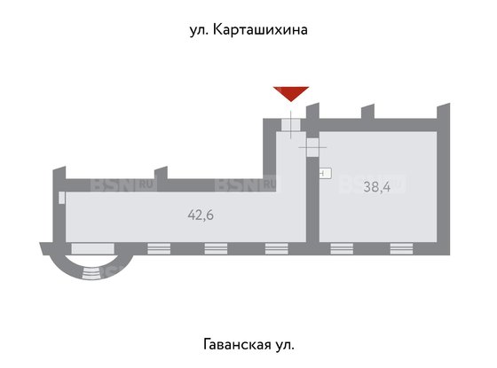 Продажа офиса - Карташихина улица, д.21, литера А 