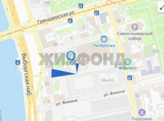 Продажа трехкомнатной квартиры - Большой Сампсониевский проспект, д.32 