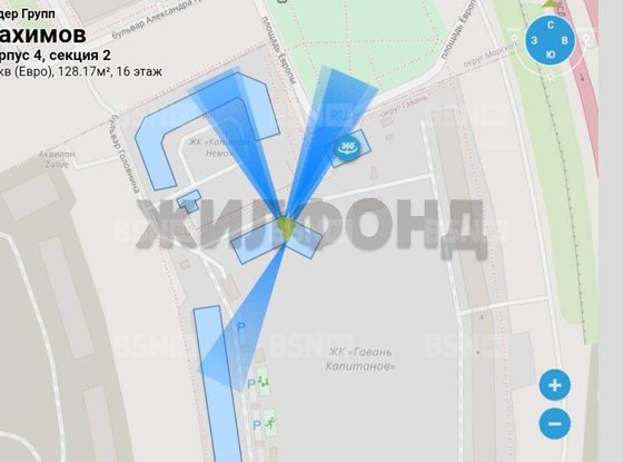 Продажа трехкомнатной квартиры - Александра Грина бульвар, д.2, корп.1 стр 1 