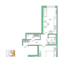 Продажа однокомнатной квартиры в новостройке - Суздальское шоссе, 20, к. 3.2.2 
