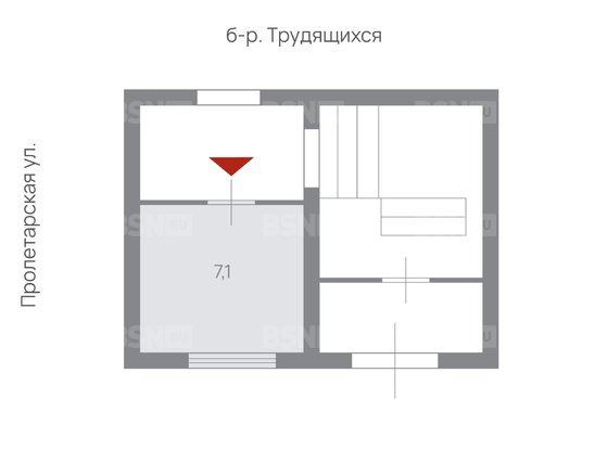 Продажа офиса - Колпино, Пролетарская улица, д.56, литера А 